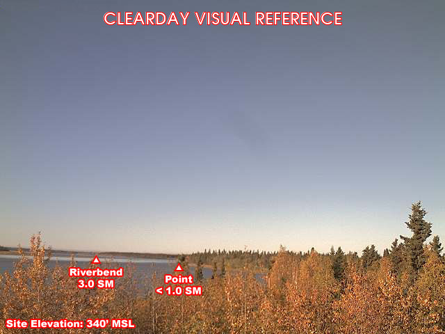 Webcam Beaver, Alaska: Beaver Airfield, View in SouthWestern Direction