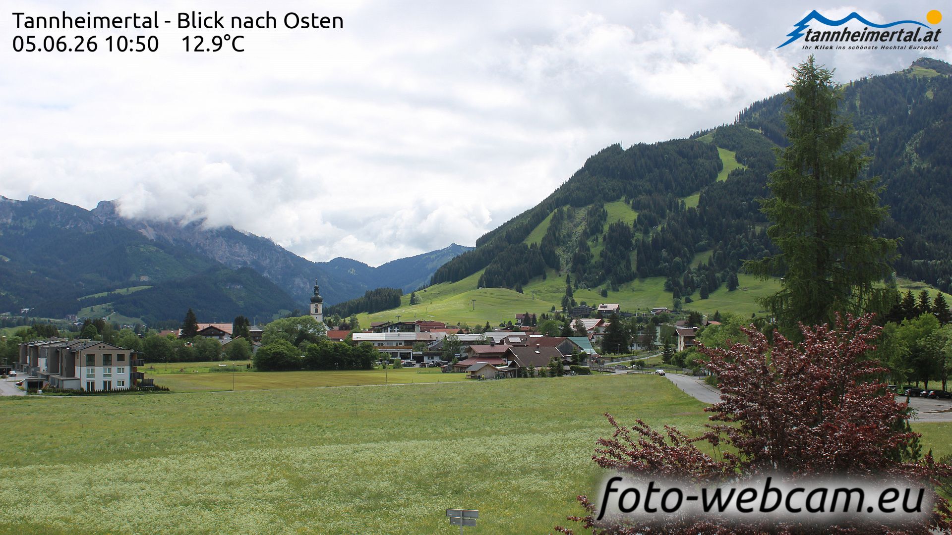 Neu Kienzen: Tannheimertal - Blick nach Osten