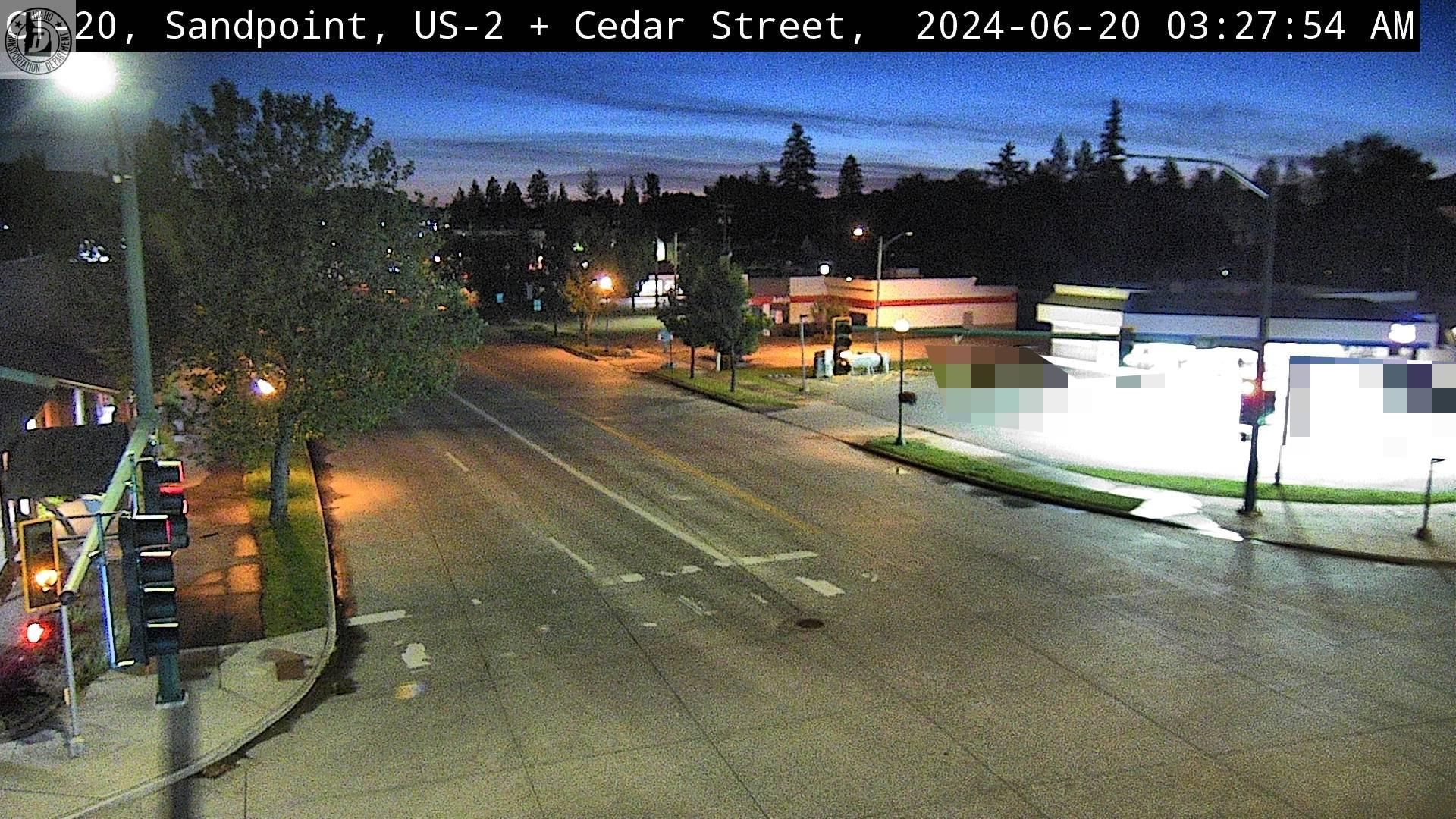Sandpoint: US 2: Cedar St