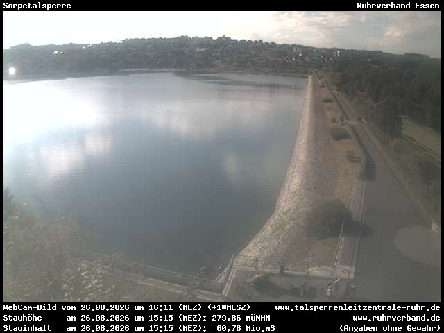 Webcam Sorpesee: Sorpe Dam
