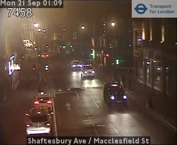 London Borough of Camden: Shaftesbury Ave - Macclesfield St