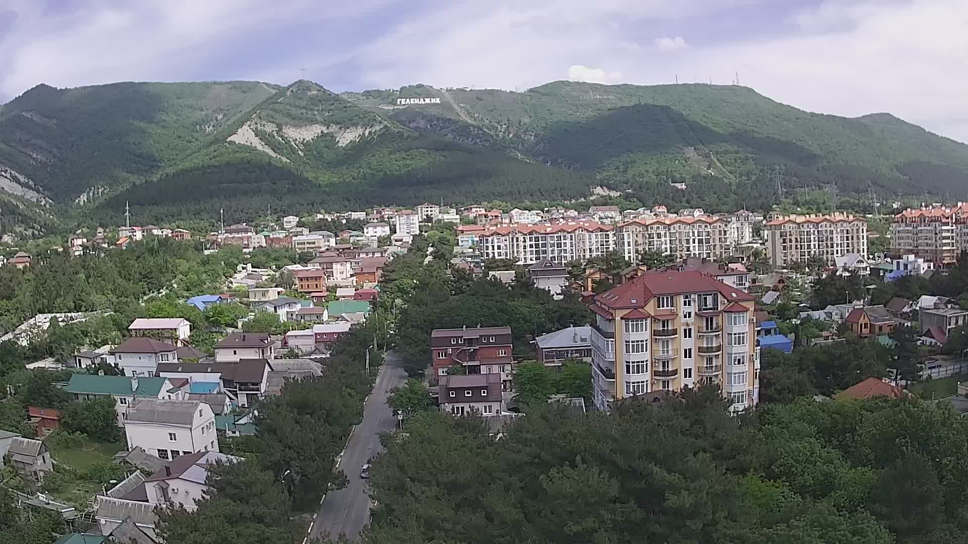 Webcam Gelendzhik: Panorama onto Gelendzhik