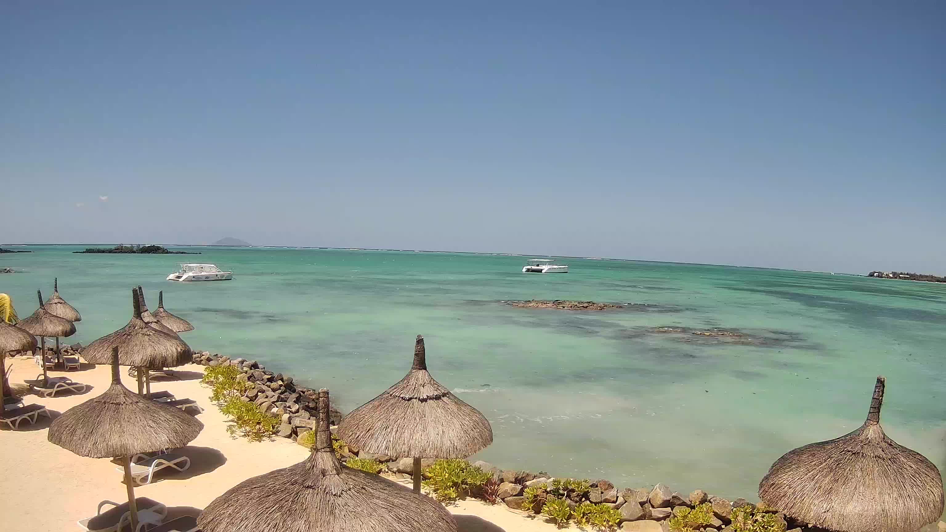 Webcam Anse la Raie: Sea View