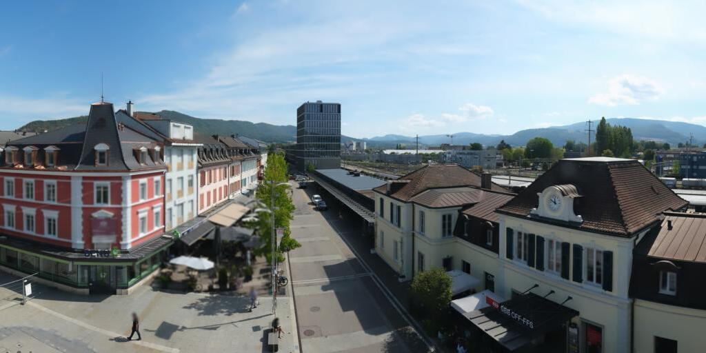Webcam Delémont: roundshot 360° Panorama Delémont