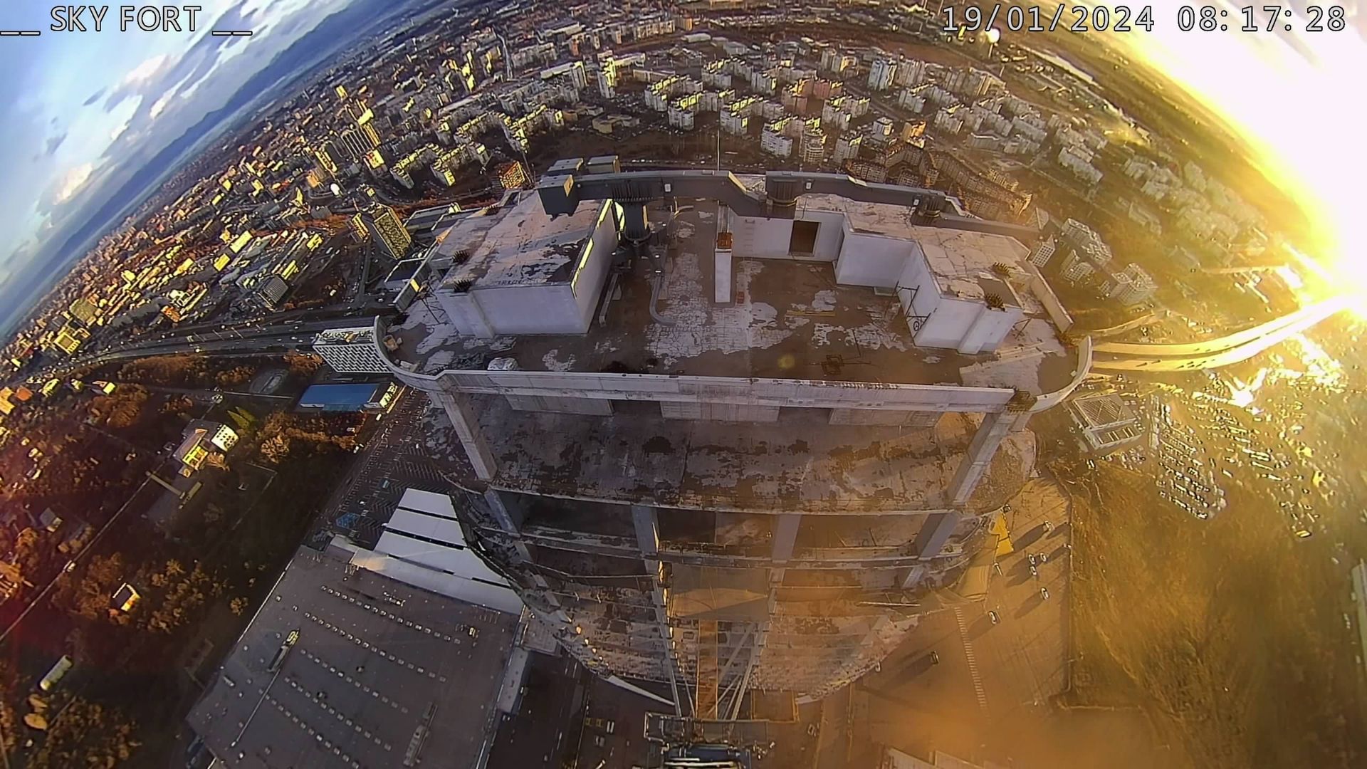 Sofia › North: Sky fort