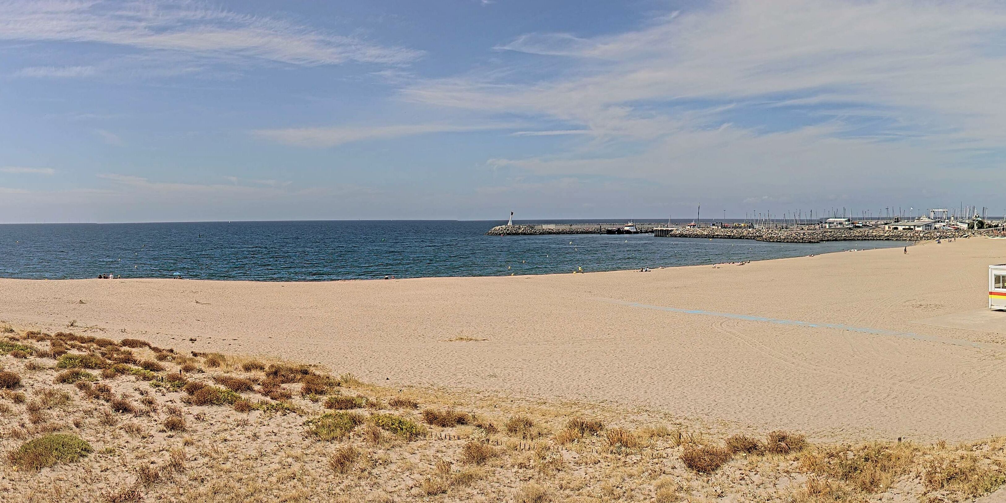 Webcam La Turballe: Beach Panorama