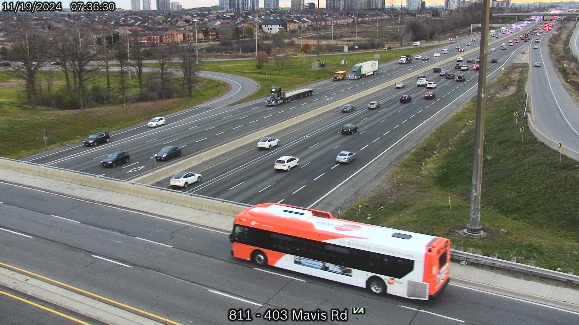 Mississauga: Highway 403 near Mavis Road