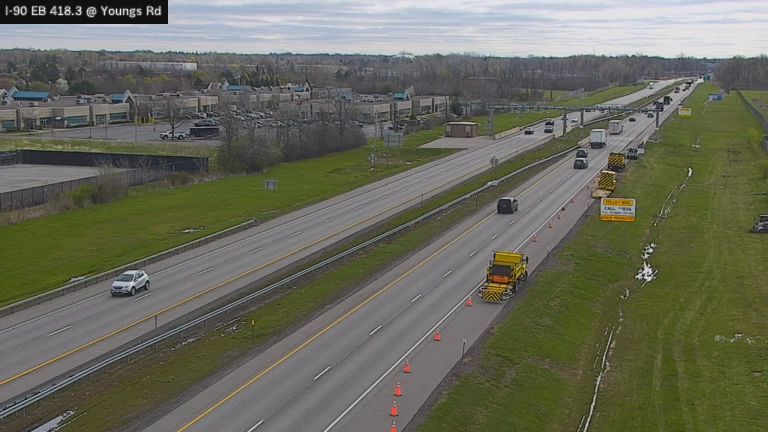 Cheektowaga › East: I-90 Between Interchange 50 (Williamsville) and 49 (Depew