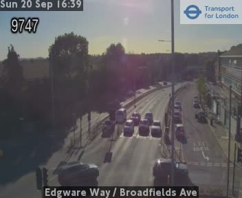 Edgware Way / Broadfields Ave EAST-A41 Edgware Way
