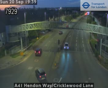 A41 Hendon Way/Cricklewood Lane West (A407 Cricklewood Lane twds Cricklewood)