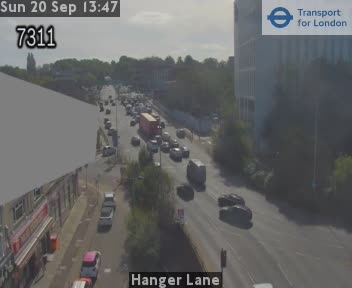 Hanger Lane South Zoom - A406 Hanger Hill