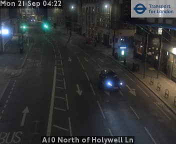 A10 North of Holywell Ln WEST - Holywell Lane