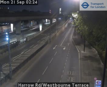 Harrow Rd/Westbourne Terrace EAST - A40 Paddington exit slip