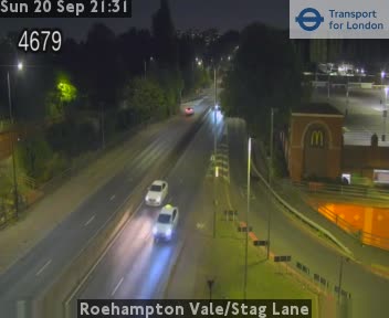 Roehampton Vale/Stag Lane Stag Lane underpass south side