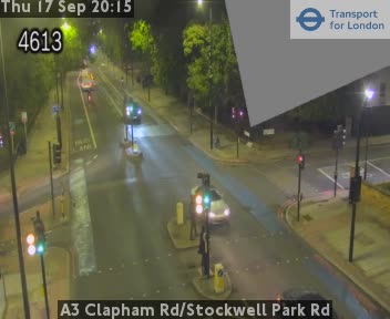 A3 Clapham Rd/Stockwell Park Rd South - A3 Clapham Rd