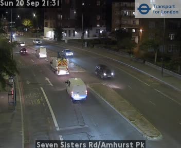 Seven Sisters Rd/Amhurst Pk North - twds Amhurst Park and Tottenham