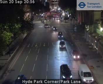Hyde Park Corner/Park Lane Zoom - Piccadilly U/pass west portal