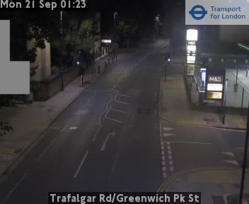 Trafalgar Rd/Greenwich Pk St West zoom - Park Row jct