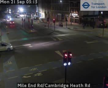 Mile End Rd/Cambridge Heath Rd Zoom - Brady St jct