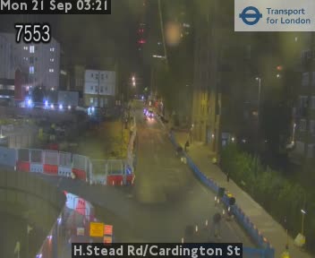 H.Stead Rd/Cardington St SOUTH-A400 Hampstead Rd