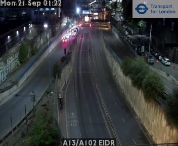 A13/A102 EIDR Blackwall Tunnel Portal