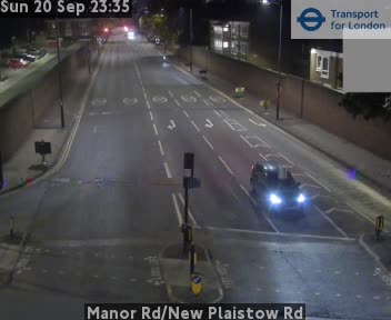 Manor Rd/New Plaistow Rd West (New Plaistow Road twds Stratford)