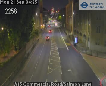 A13 Commercial Road/Salmon Lane Grand Union Canal