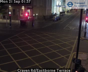 Craven Rd/Eastborne Terrace Zoom east - London Street (Paddington Station) jct