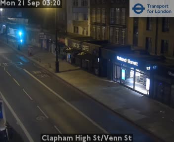 Clapham High St/Venn St Zoom - Prescott Place jct