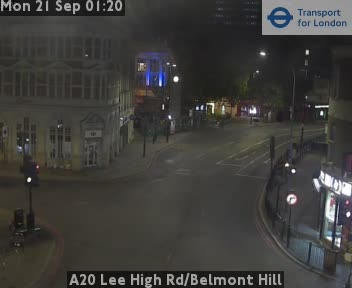 A20 Lee High Rd/Belmont Hill West (A20 twds Loampit Vale)