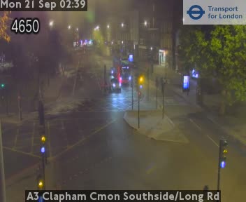 A3 Clapham Cmon Southside/Long Rd Zoom - Rookery Road jct