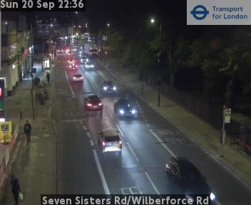 Seven Sisters Rd/Wilberforce Rd NORTH/West - Seven Sisters Road