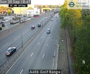 A406 Golf Range South East Facing