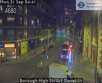 Borough High St/Grt Dover St Zoom - Union Street jct