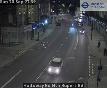 Holloway Rd Nth Rupert Rd South (A1 twds Highbury Corner)