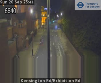 Kensington Rd/Exhibition Rd SOUTH-Exhibition Road