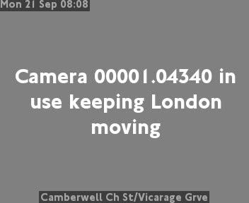 Camberwell Ch St/Vicarage Grve East - A202 Camberwell Ch St