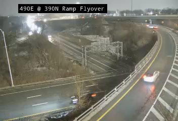 North Gates › East: I-490 East Ramp to NY-390 North