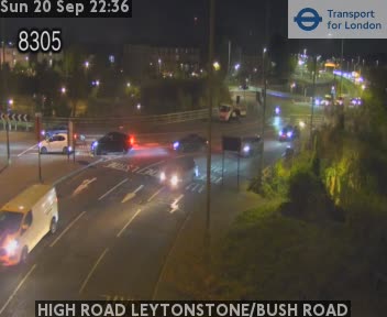 HIGH ROAD LEYTONSTONE/BUSH ROAD Zoom - Cambridge Park twds Wanstead High St