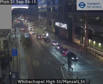 Whitechapel High St/Mansell St EAST-Whitechapel High St