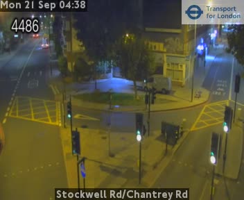 Stockwell Rd/Chantrey Rd Stockwell Rd and Stockwell Park Walk circulating movement