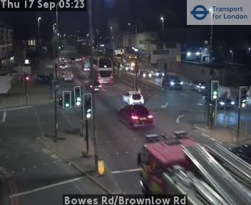 Bowes Rd/Brownlow Rd EAST-A406 Bowes Rd twds Clockhouse Jnc