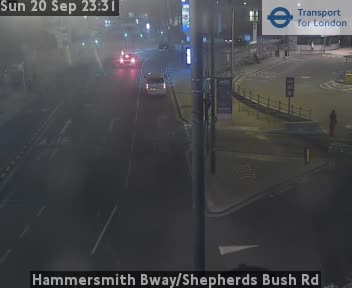 Hammersmith Bway/Shepherds Bush Rd Zoom - Hammersmith Road