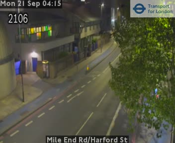 Mile End Rd/Harford St MILE END RD - EAST