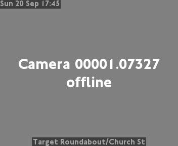 Target Roundabout/Church St Target Roundabout - West