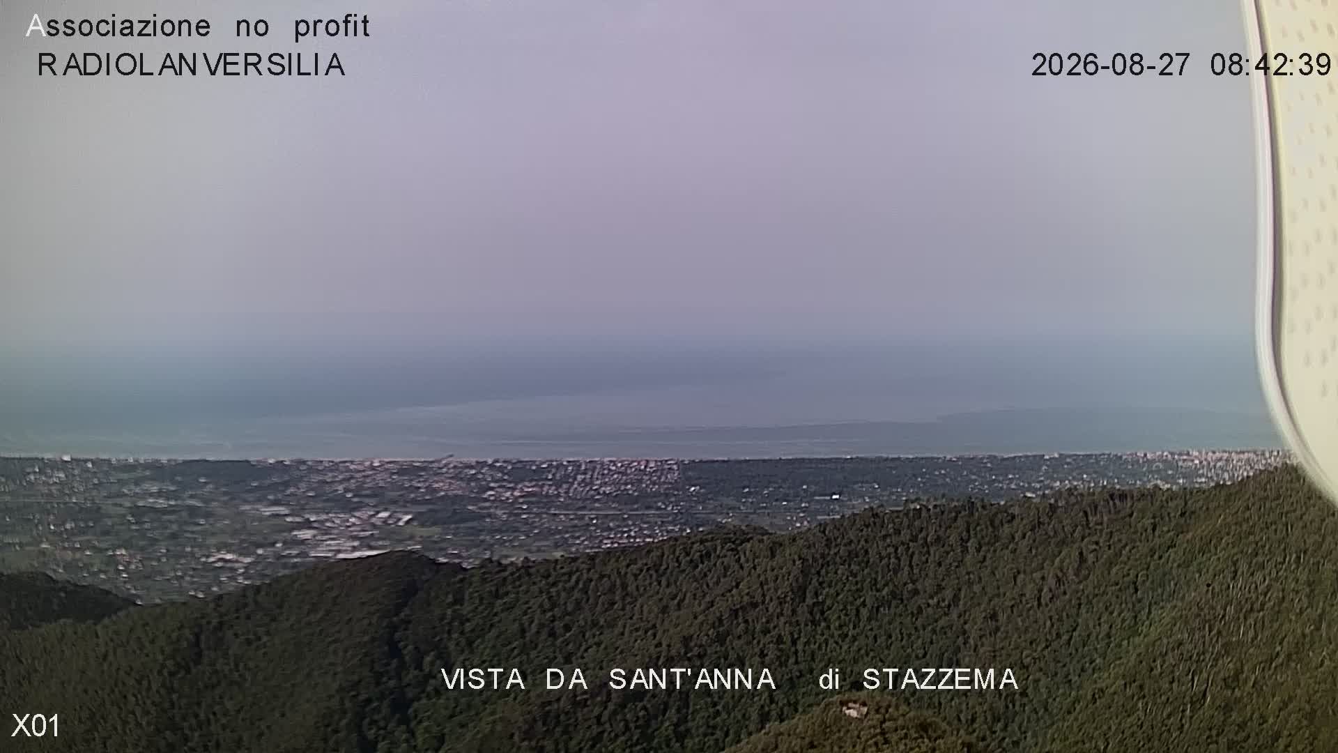 Borgo San Lorenzo: Radiolanversilia web cam live Sant'Anna