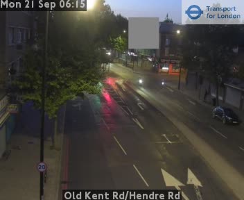 Old Kent Rd/Hendre Rd NORTH-Flyover and Bricklayers Rbt Zoom