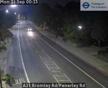 A21 Bromley Rd/Penerley Rd North (A21 twds Catford Gyratory)
