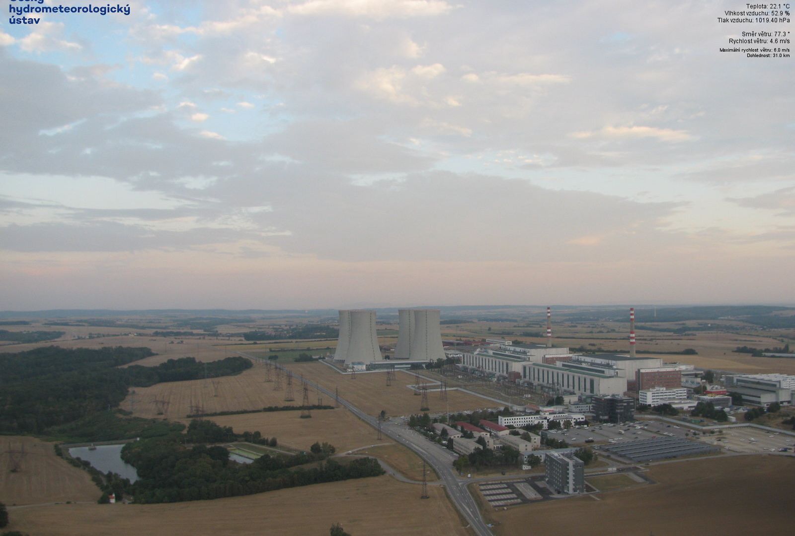 Dukovany › South-East: Nuclear power plant Dukovany