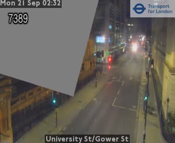 University St/Gower St Zoom - Euston Road